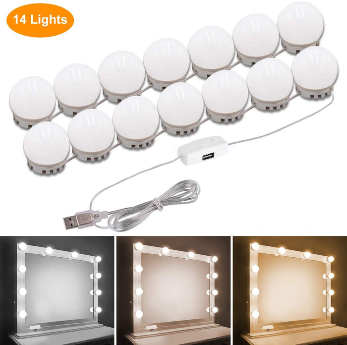 Hollywood Style Vanity Mirror Lights Kit