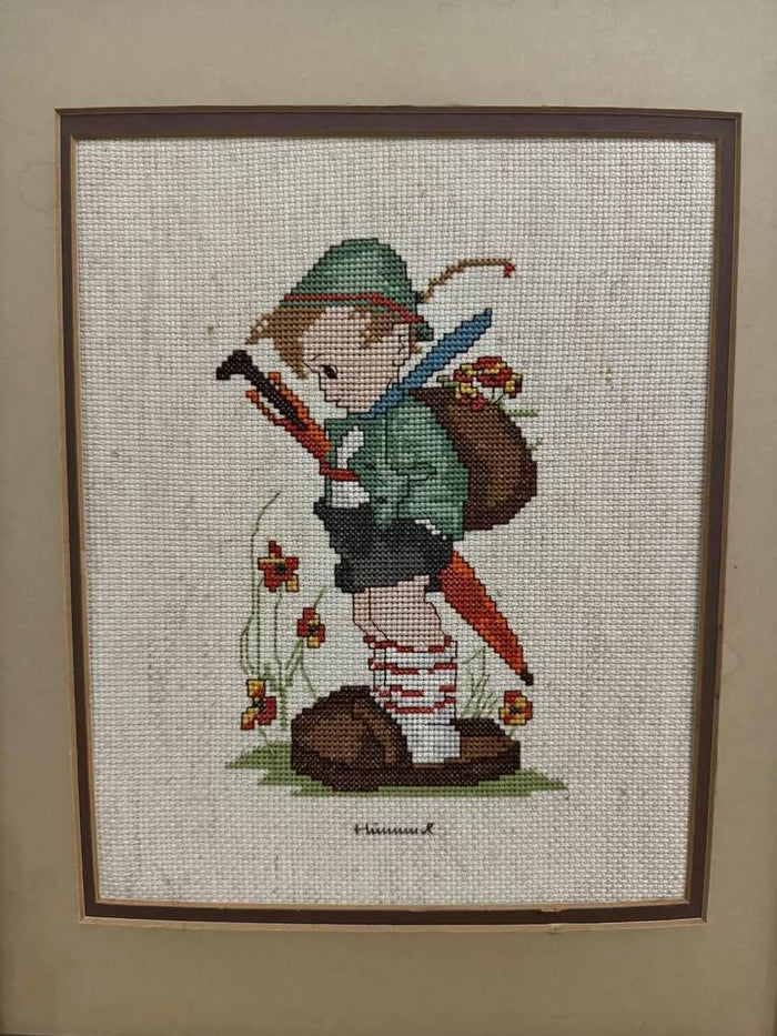 Hummel Boy Cross Stitch