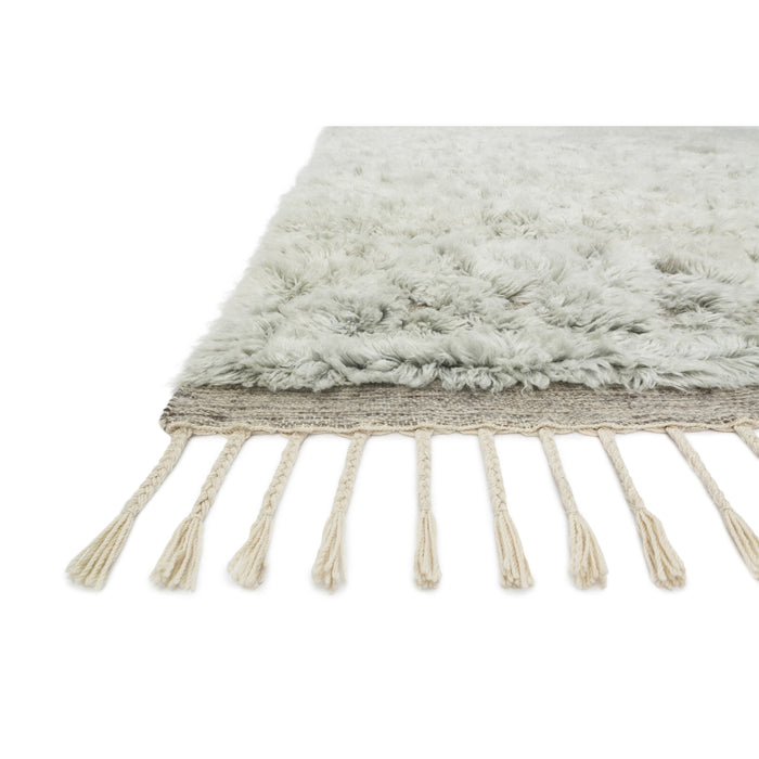 Rugs by Roo Loloi Hygge Grey Mist Area Rug in size 2' 0" x 3' 0"
