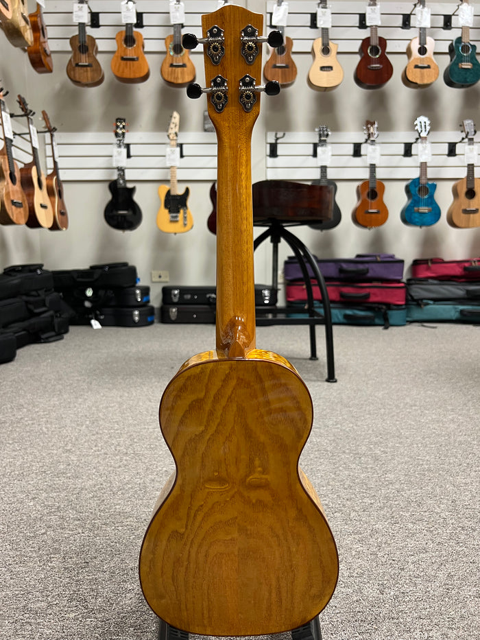 OHANA CK-50WG Concert Ukulele - Solid Cedar/Willow Wood - Aloha City Ukes