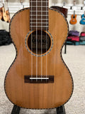 OHANA CK-50WG Concert Ukulele - Solid Cedar/Willow Wood - Aloha City Ukes