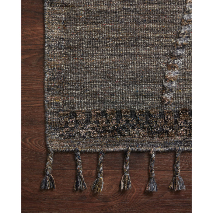 Rugs by Roo Loloi Iman Grey Multi Area Rug in size 4' 0" x 6' 0"