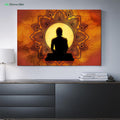 Incandescent Buddha by McAshe 1-Piece Canvas