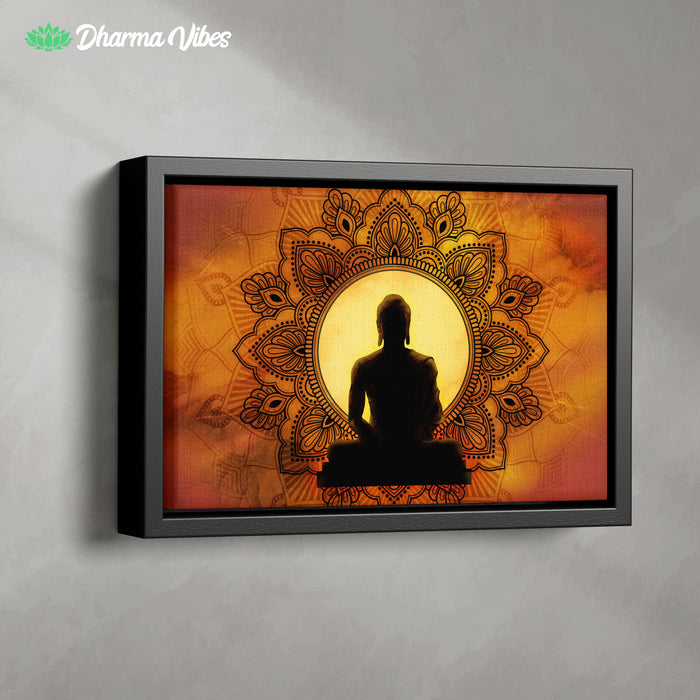 Incandescent Buddha by McAshe 1-Piece Canvas