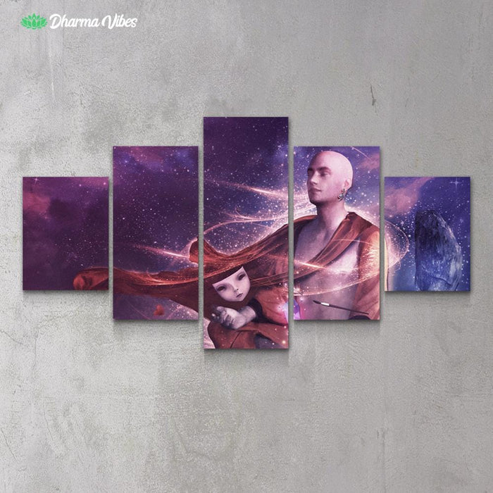 Insight Meditation by Cameron Gray 5-Piece Canvas