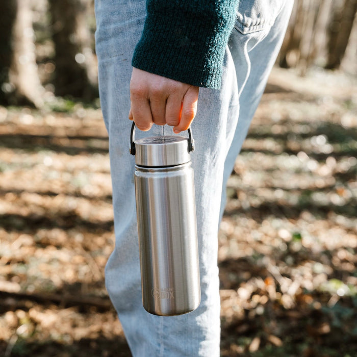 Insulated Water Bottle 500ml - Steel Cap