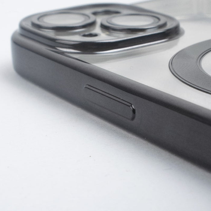 iPhone 15 Magsafe Metallic Case With Camera Lens Protector