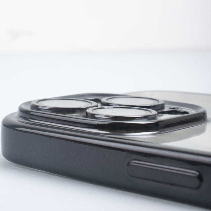 iPhone 15 Pro Max Magsafe Metallic Case With Camera Lens Protector