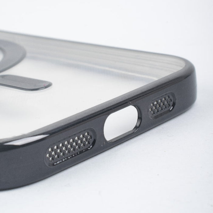 iPhone 15 Pro Max Magsafe Metallic Case With Camera Lens Protector