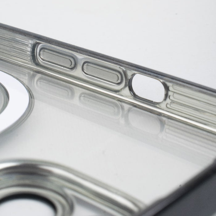 iPhone 15 Pro Max Magsafe Metallic Case With Camera Lens Protector