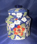 Isabel 7" Jar with Lid - Shape: P173 - Pattern: Isabel (IM02)