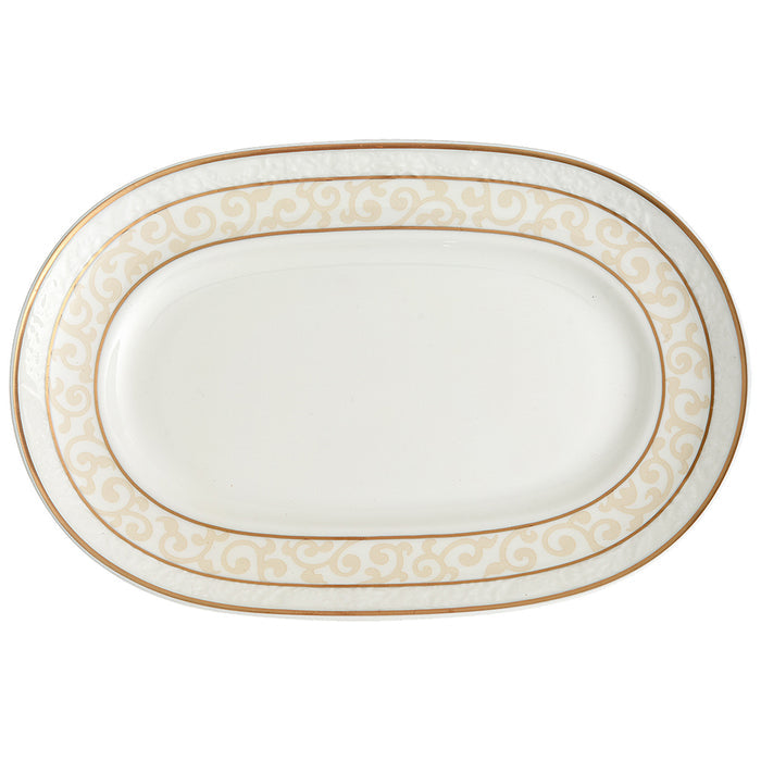 Ivoire Pickle Dish/Saucer Sauceboat 22cm