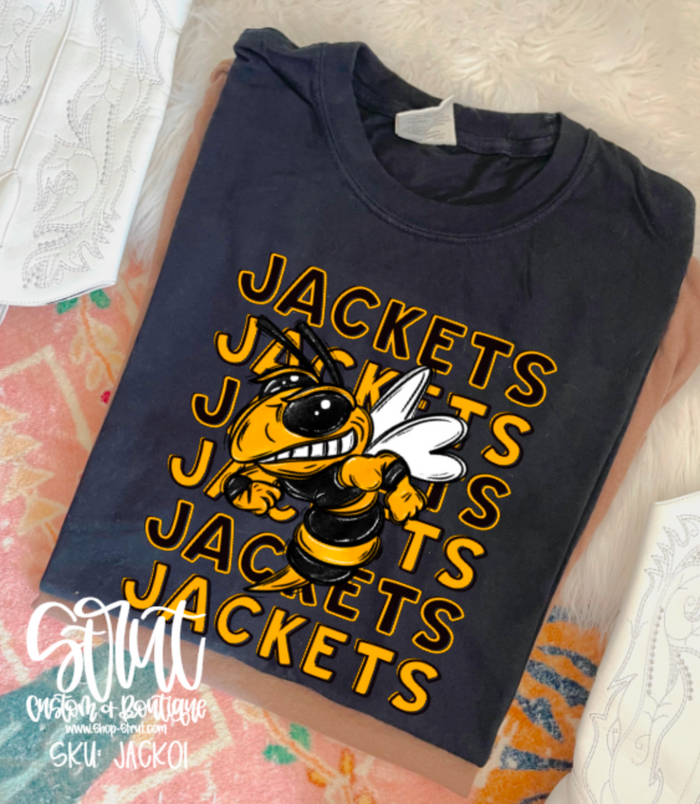 Jackets Stacked T-Shirt or Long Sleeve