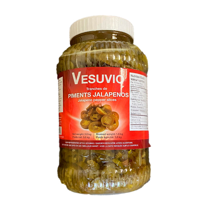 Jalapeno Slices (Vesuvio) 4x3.8kg