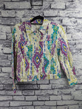 Jones NY IKAT Denim Jacket