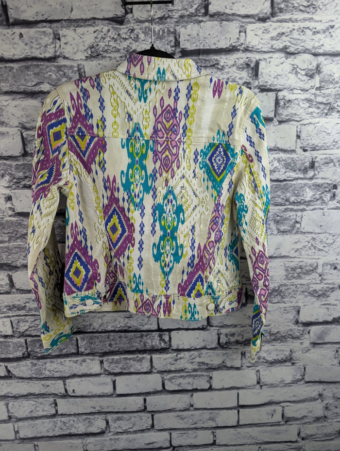 Jones NY IKAT Denim Jacket