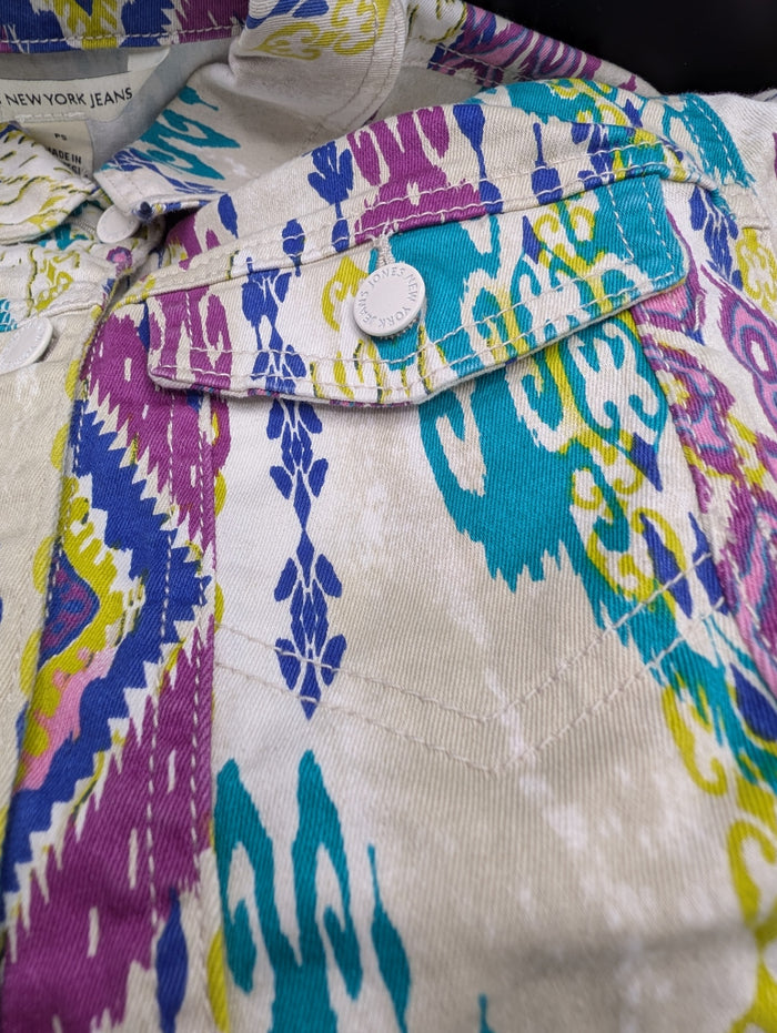 Jones NY IKAT Denim Jacket