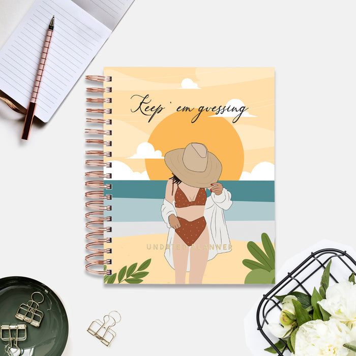 Keep 'em Guessing — Undated Planner + Ultimate Sticker Book