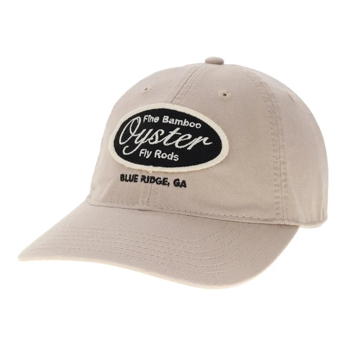Khaki with Black Legacy Twill Trucker Hat With Oyster Patch