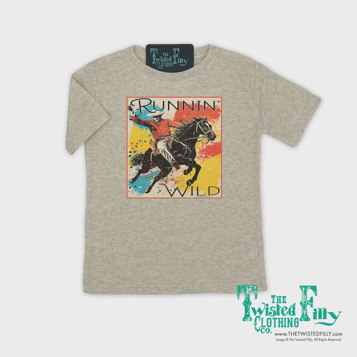 Kid's Runnin' Wild Short Sleeve Tee