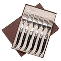 Laguiole Forks Black | Buy Laguiole French Cutlery Online | New Zealand Delivery | Sabato Auckland