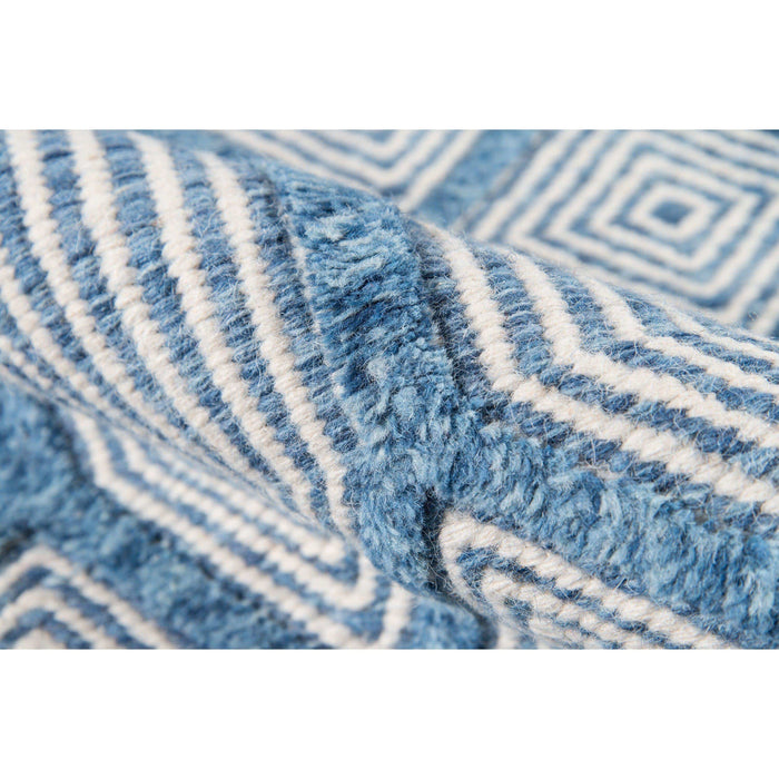 Rugs by Roo | Momeni Langdon Cambridge Area Rug-LANGDLGD-4BLU2030