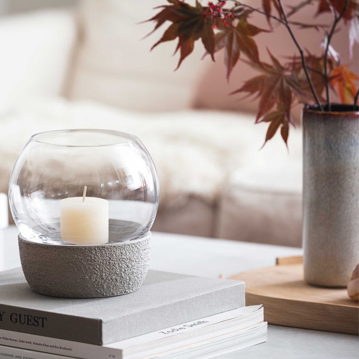 Lave Home Cylinder Vase Beige Small