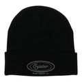Legacy Black Cuffed Beanie With Oyster Logo
