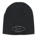 Legacy Charcoal Non-Cuff Beanie With Oyster Logo