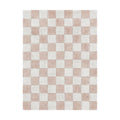Little Chefs Kitchen Tiles Rose Washable Rug - Rugs by Roo