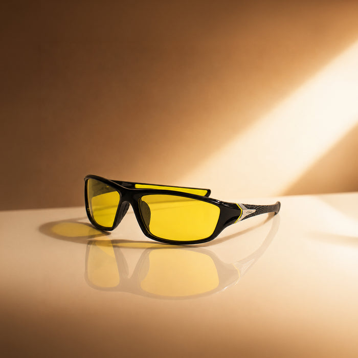 Live To Play Butter Yellow Sunglasses