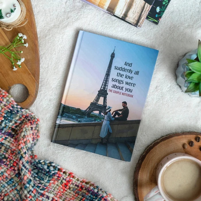 The Couple Notebook - Love Songs Are About You Couple Notebook June Trading