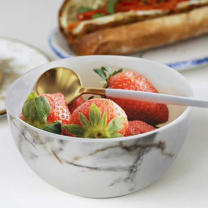 Luxury Marble Dinnerware Set