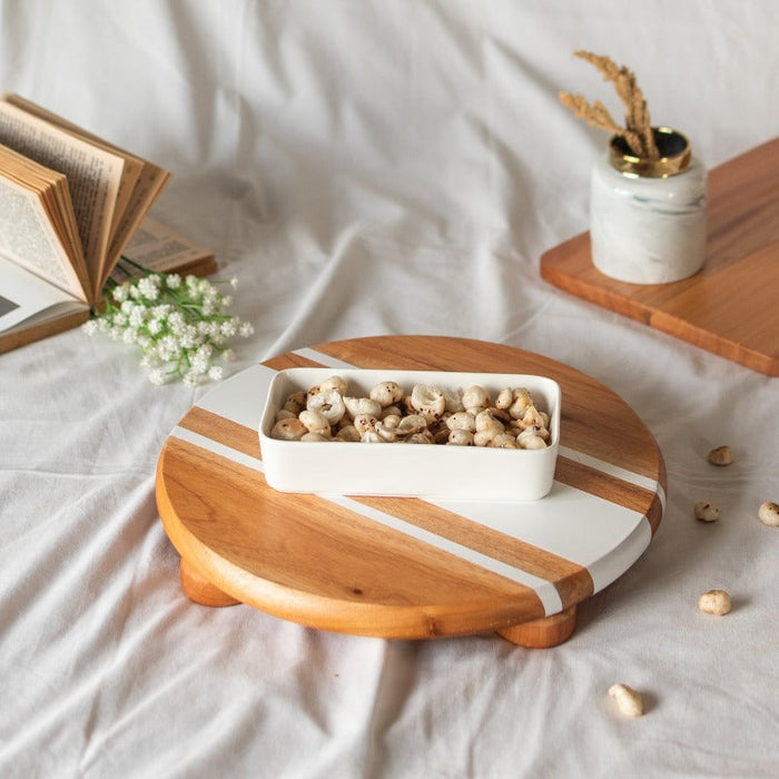 Wooden Circular Riser Utility June Trading