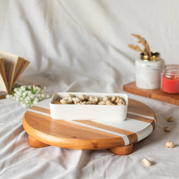 Wooden Circular Riser Utility June Trading