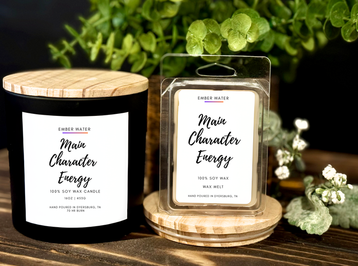 Main Character Energy 16 oz 100% Soy Candle (Diva)