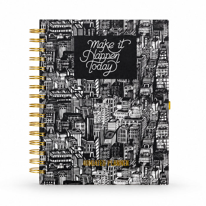 Make It Happen Today — Undated Planner
