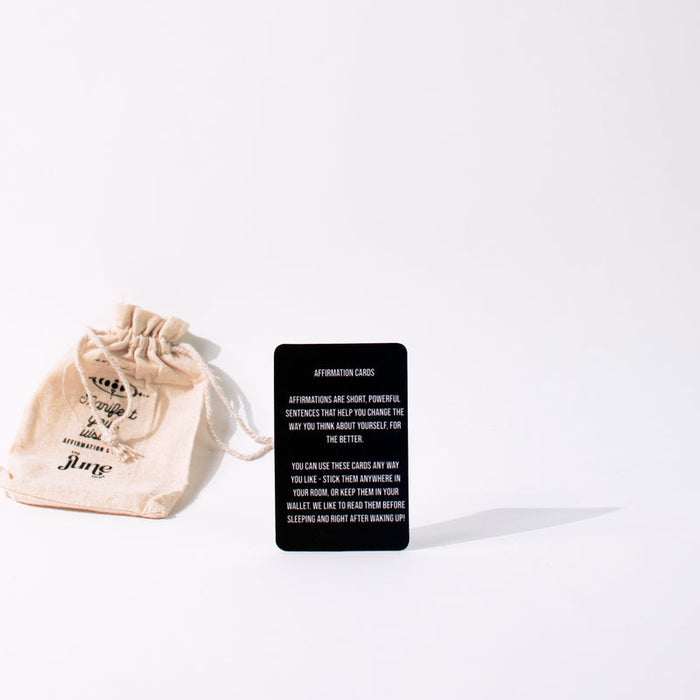Manifest Your Vision - Affirmation Cards Postcard June Trading