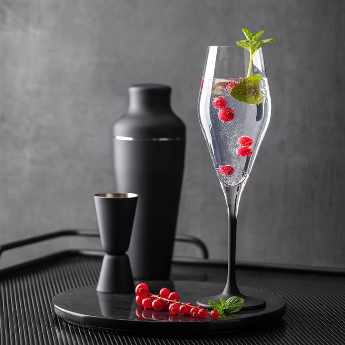 Manufact. Rock Bubbly drink flute, Set 4pcs