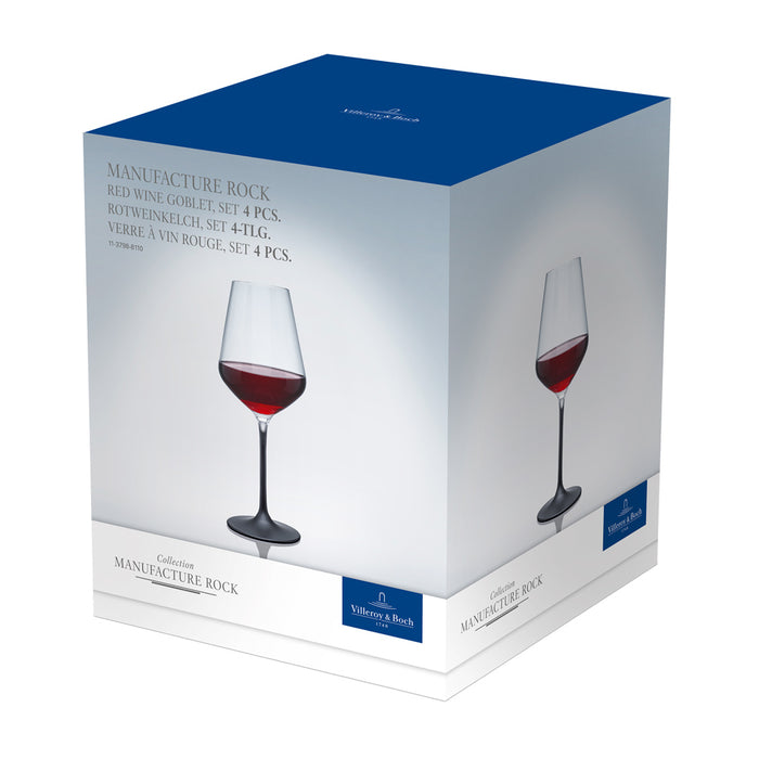 Manufact. Rock Red Juice goblet, Set 4pcs