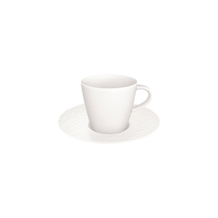 Manufacture Blanc Espresso Set-12 Pcs for 6 Persons