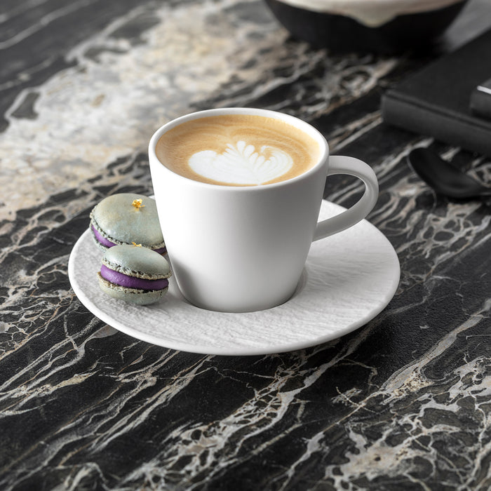 Manufacture Blanc Espresso Set-12 Pcs for 6 Persons