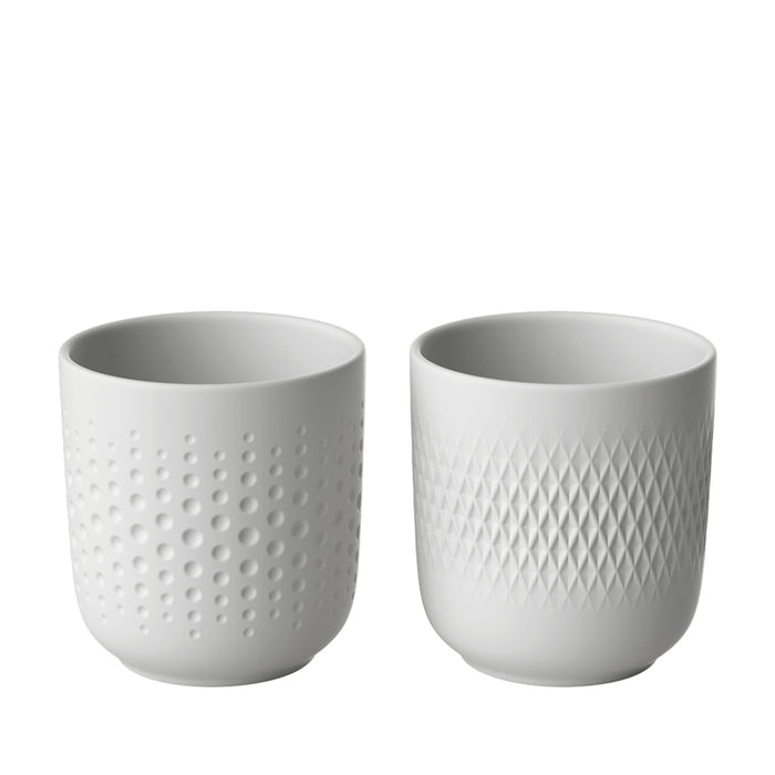 Manufacture Collier Blanc Mug Set of 2 Pieces