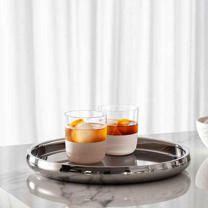 Manufacture Rock Blanc Old Fashioned Tumbler 250 ml Set Of 4 Pieces