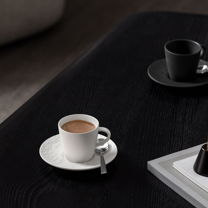 Manufacture Rock Blanc Saucer for Espresso Cup