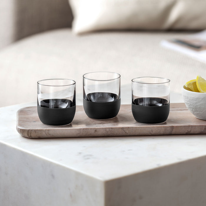 Manufacture Rock Shot Glass, Set 4 Pcs
