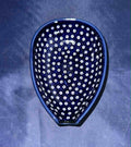 Manufaktura Blue Elegance Spoon Rest - Shape: P-093 - Pattern: Blue Elegance (70MI)