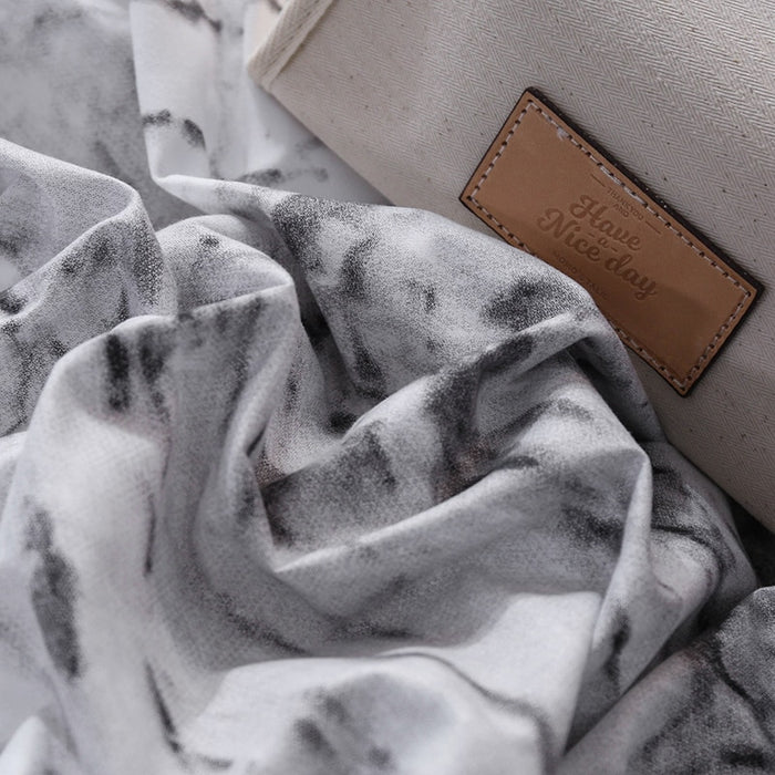 Marble Duvet Cover Sets  3pc