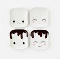 Marshmallow Plates - Pine & Moss