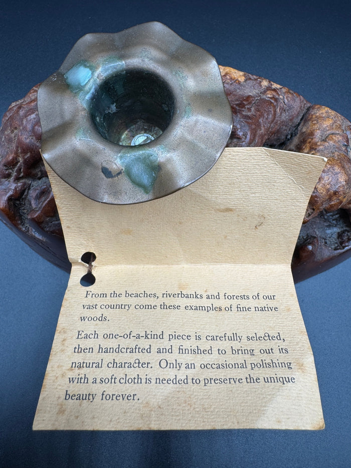 Mendocino Woodshed Candle Holder NWT